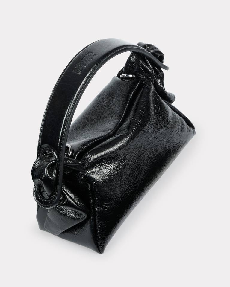 Kenzo ' Furoshiki' Mini Bag In Leather In Black