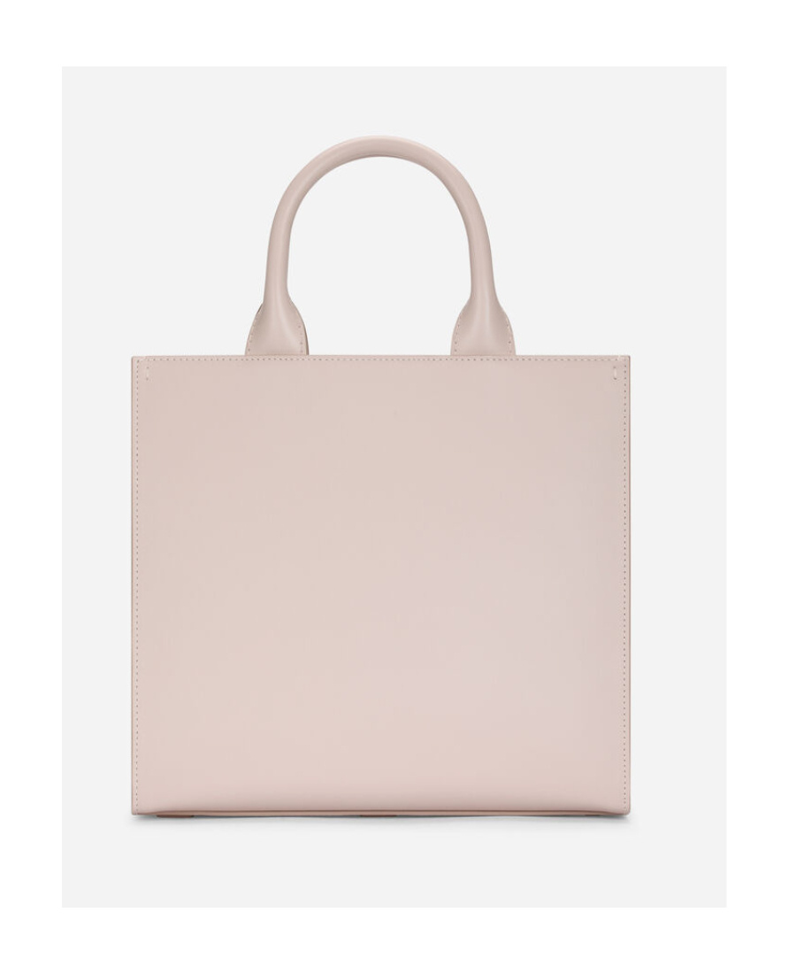 Dolce & Gabbana Debossed-logo Tote Bag In Pink