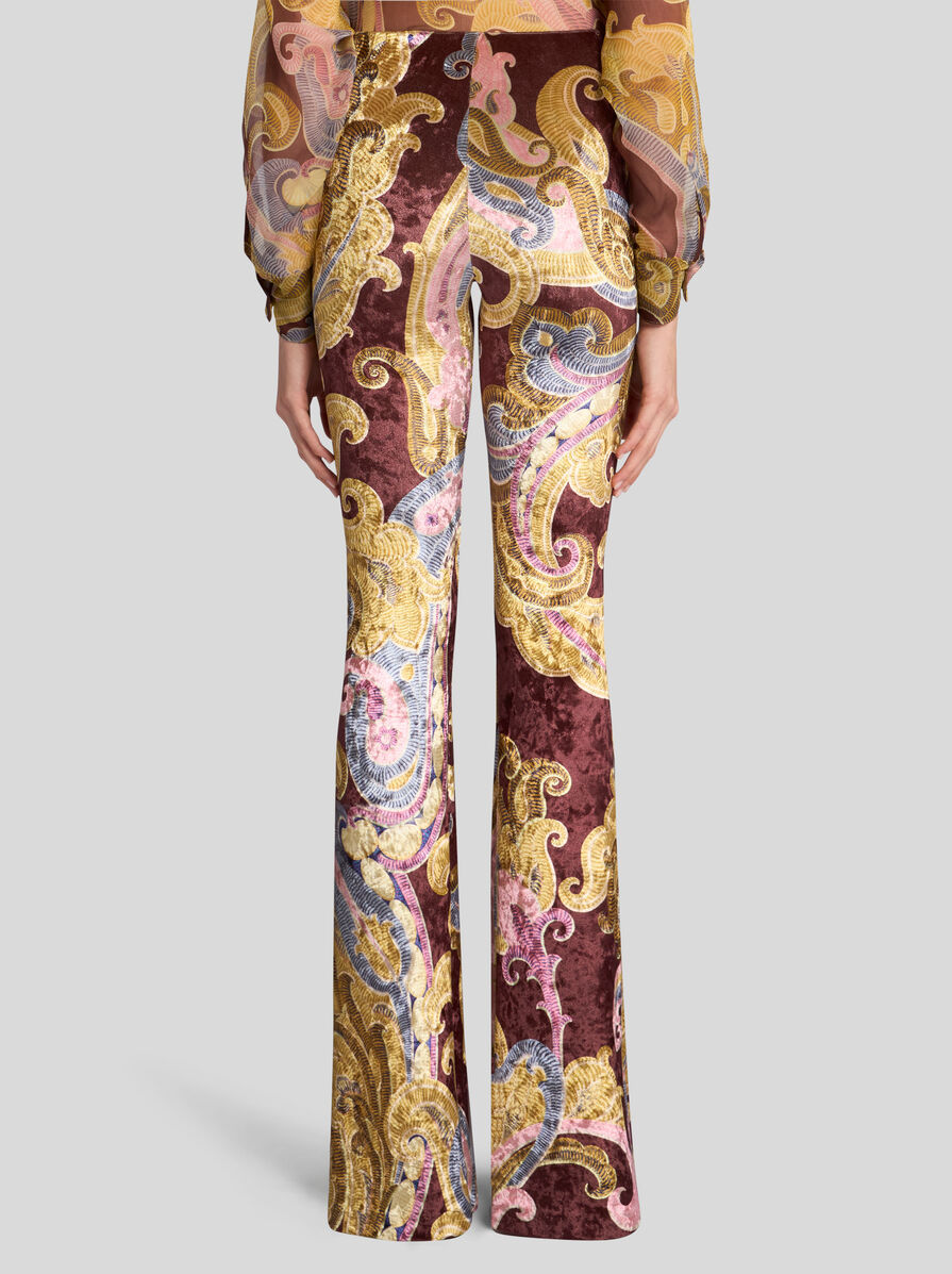 Etro Pant In Brown