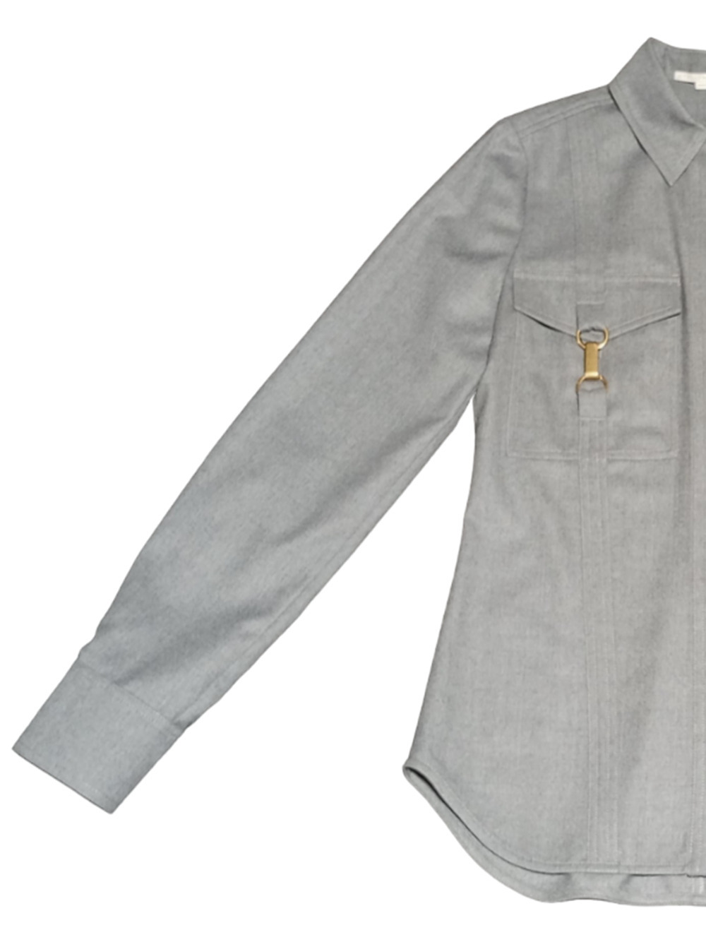 Stella Mccartney Shirt In Gray