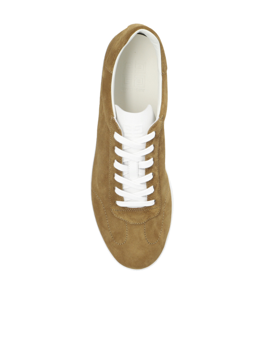 Givenchy Town Suede Sneakers In Brown
