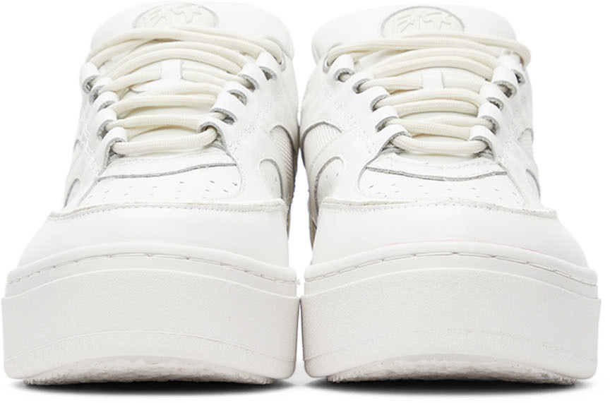 Eytys Sidney Panelled Sneakers In White