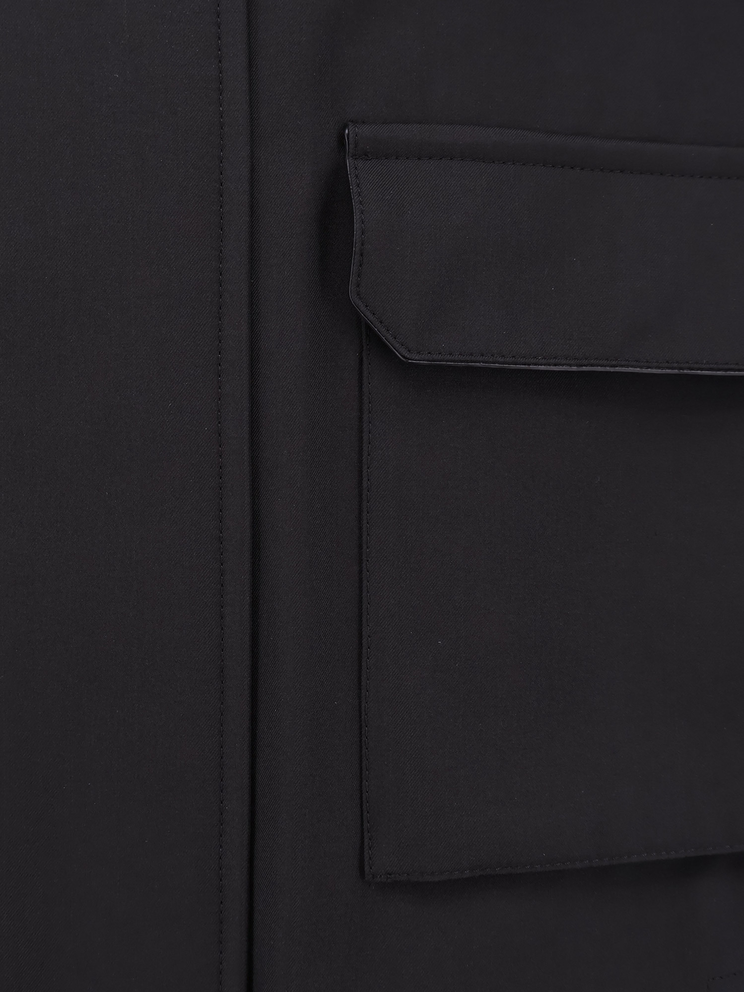 Dior Long-sleeved Casual Jacket In Black