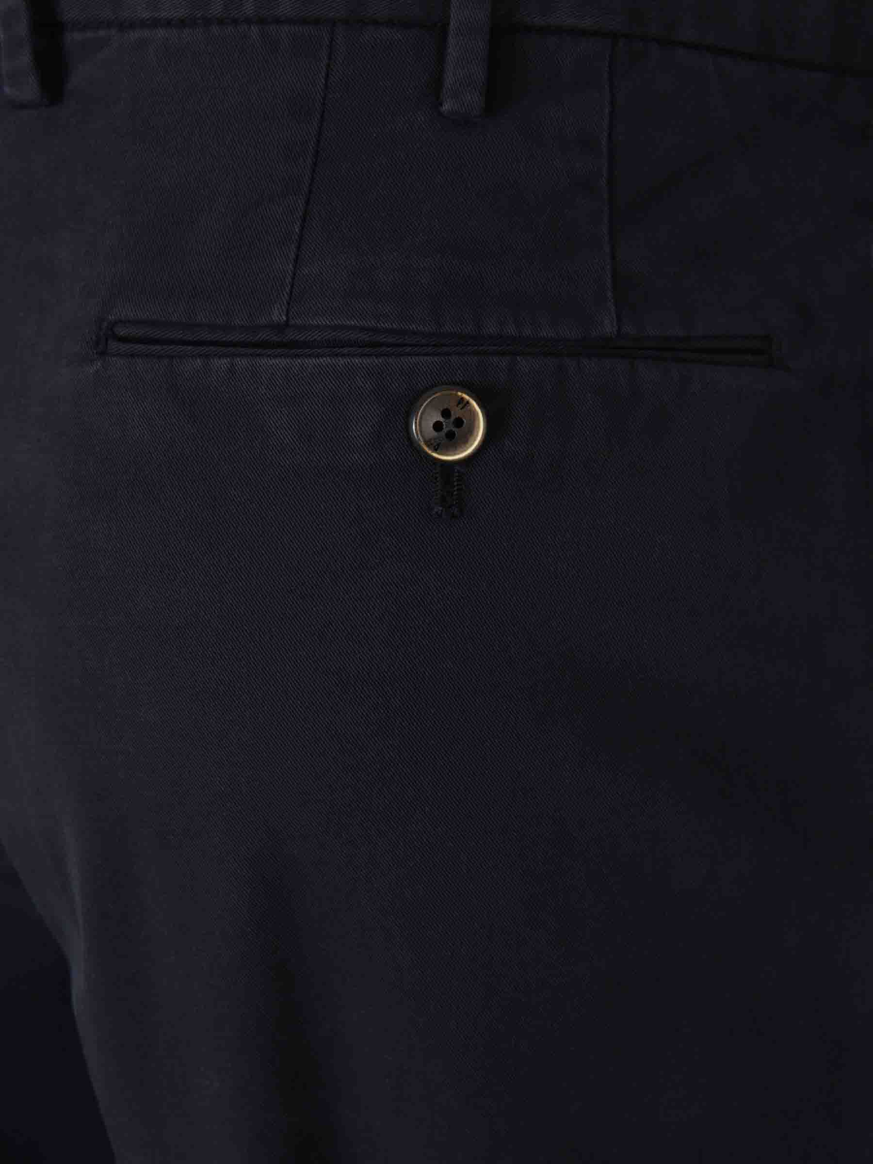 Pt01 Waistband Loop Casual Pants In Black