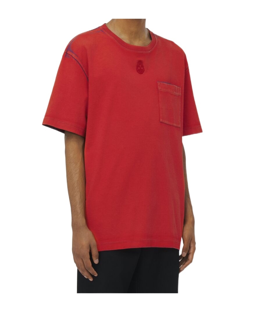 ALEXANDER MCQUEEN LOGO-EMBROIDERED T-SHIRT