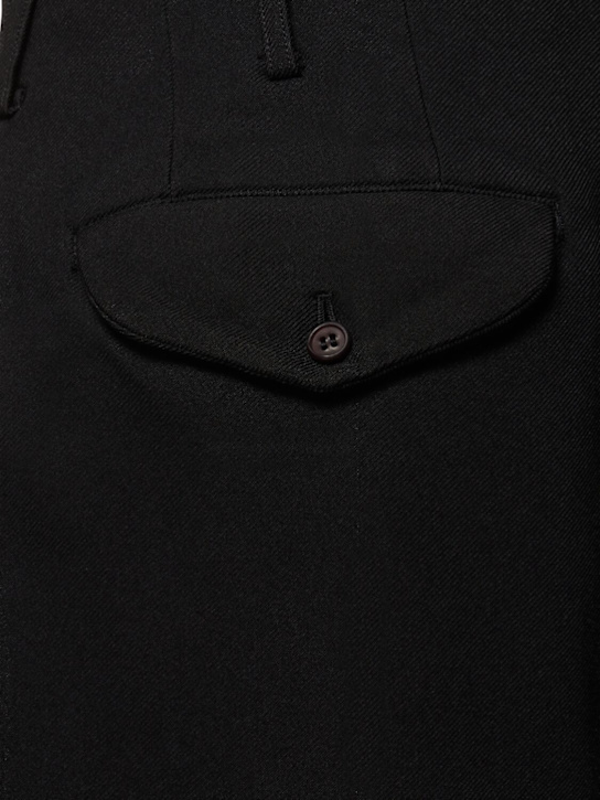 COMME DES GARÇONS BELT LOOPS SLACKS