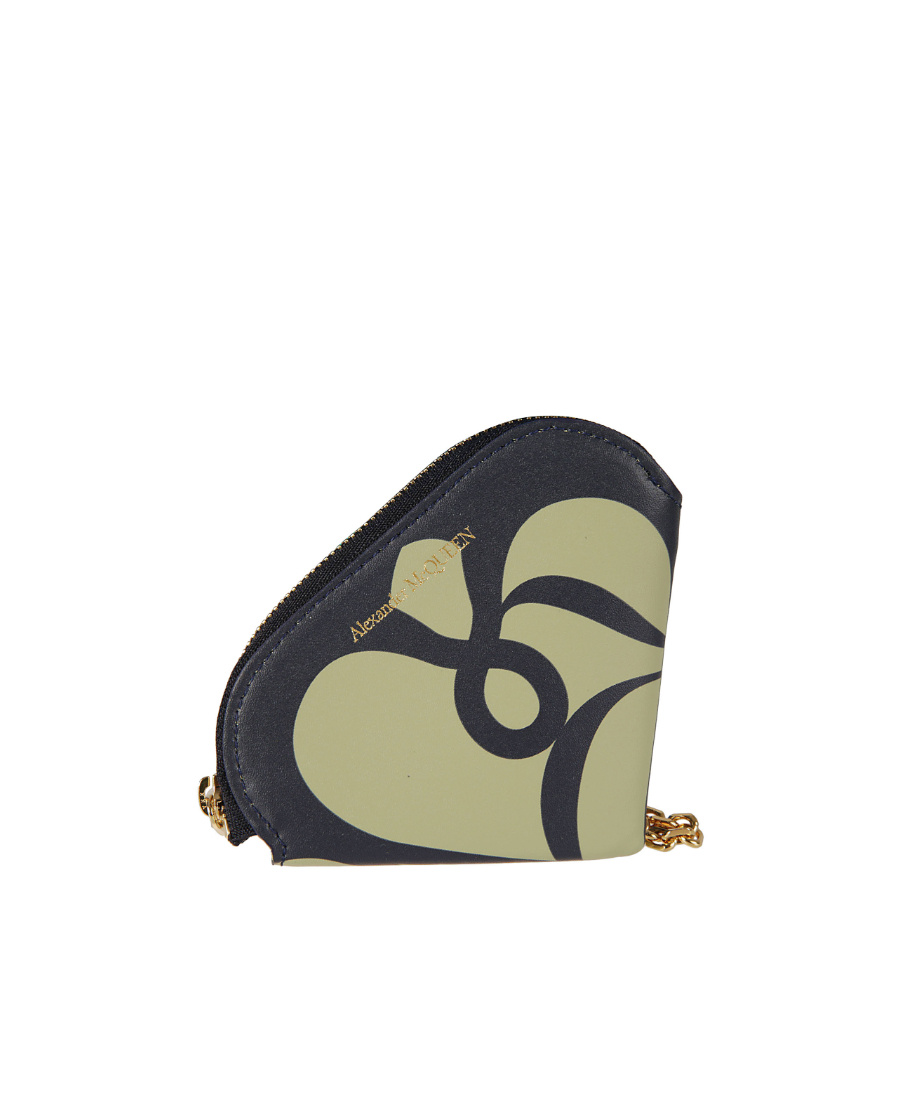 ALEXANDER MCQUEEN ALEXANDER MCQUEEN LOGO PRINTED ZIPPED WALLET