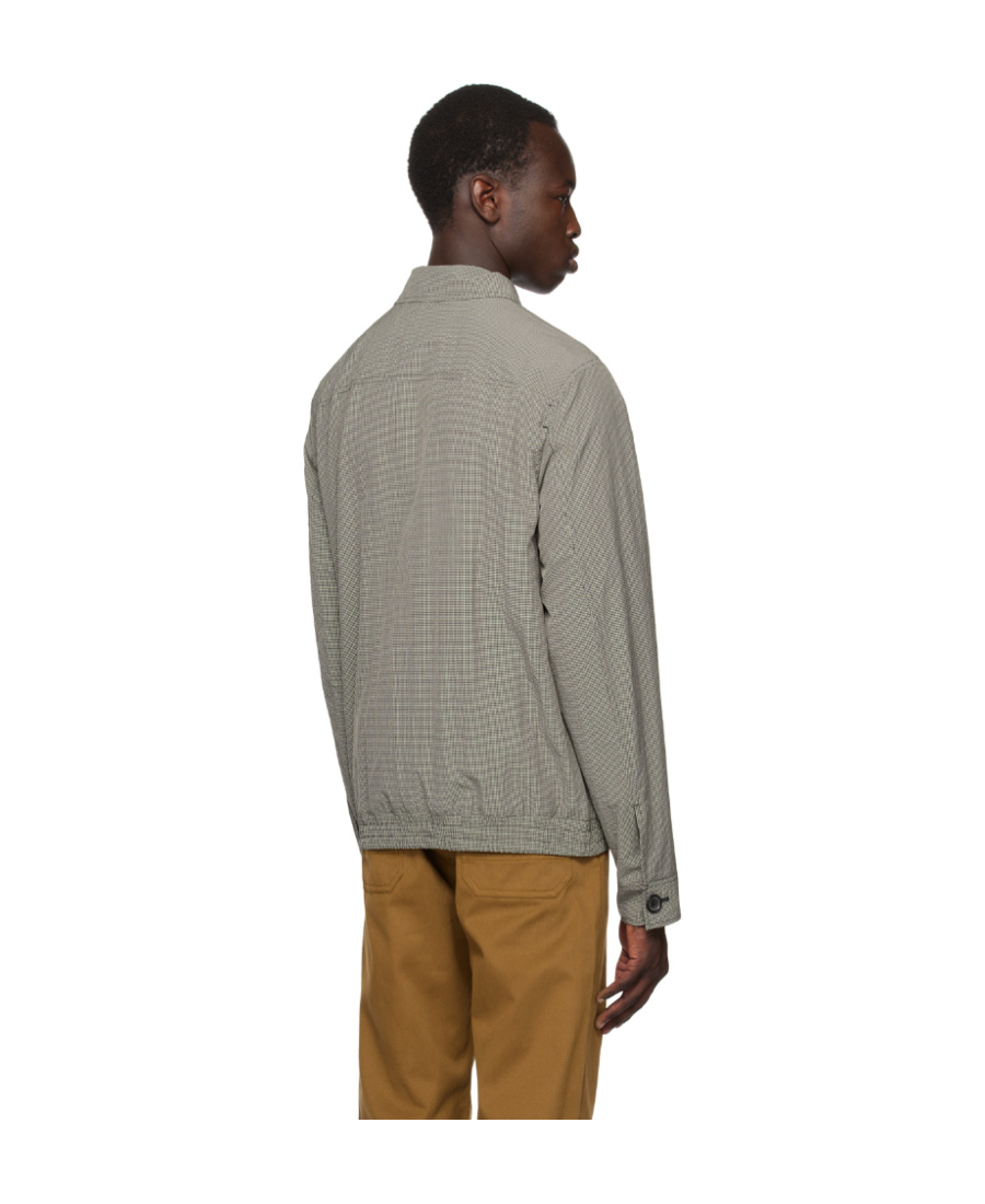 Ps By Paul Smith Logo Casual Jacket In Gray