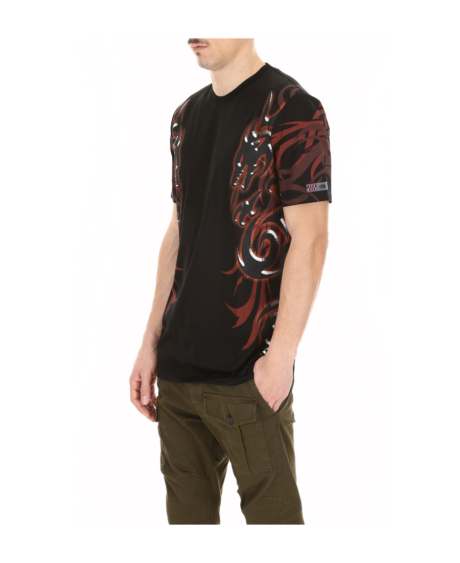 Lanvin Print T-shirt In Black