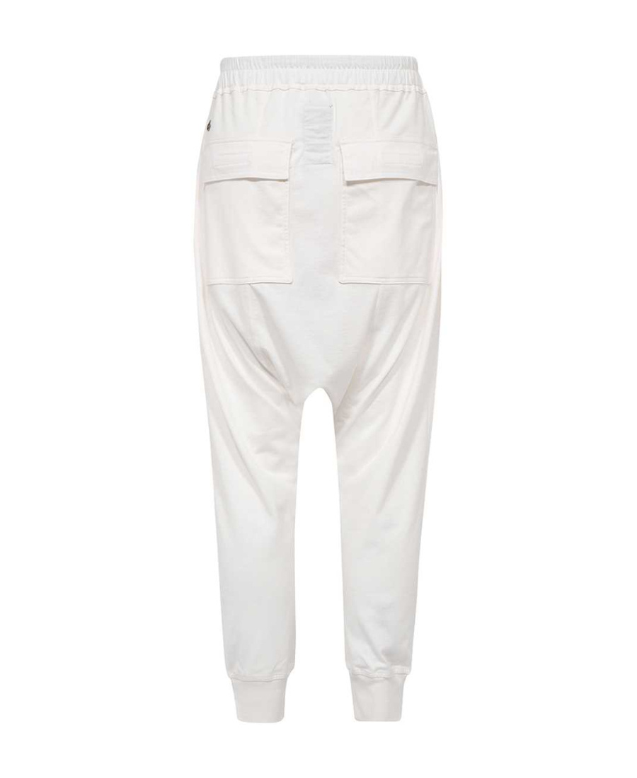 Rick Owens X Champion Edition Drawstring Trousers In White