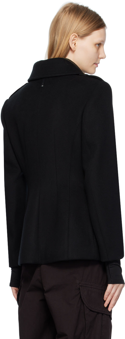 Mackage Long-sleeved Pocket Casual Jacket In Black
