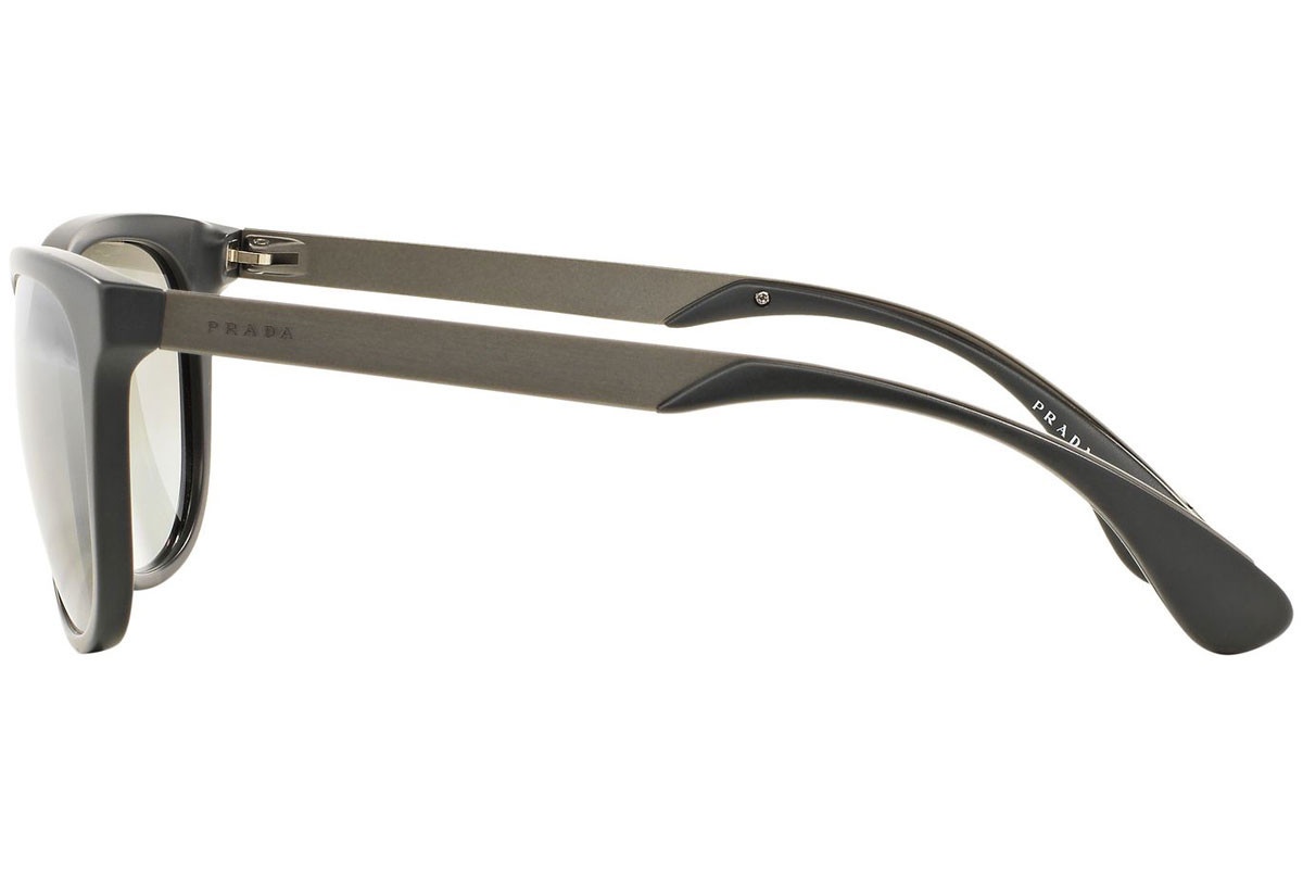 Prada Logo Sunglasses In Gray