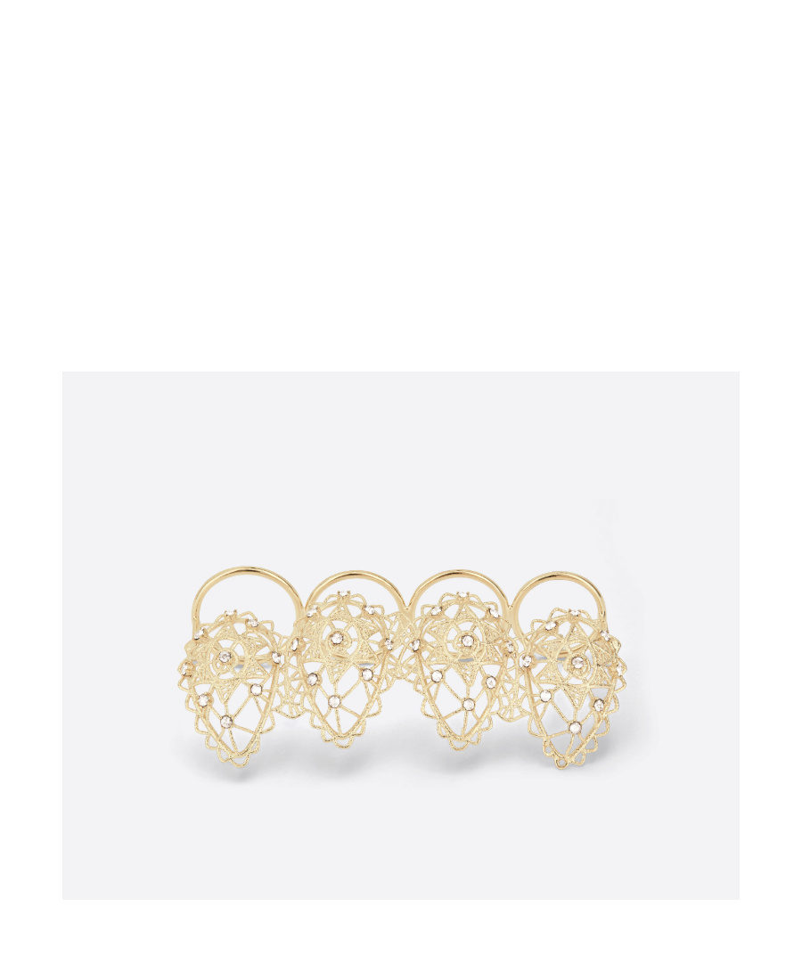 Dior D-renaissance Multi-finger Ring In Gold