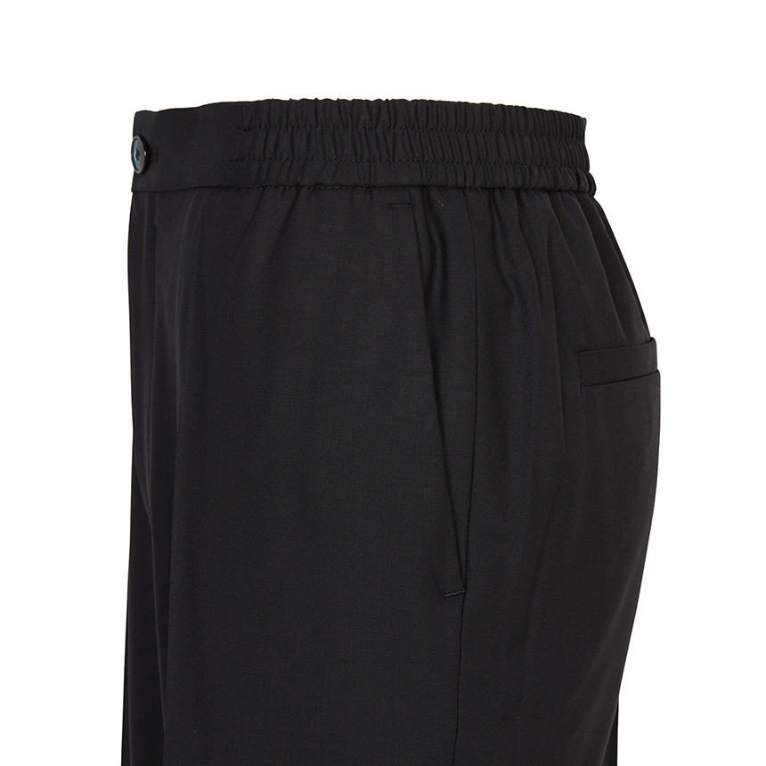Hugo Boss Tapered Trousers In Black