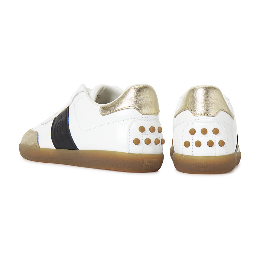 Tod's Lace-up Low-top Sneakers In White