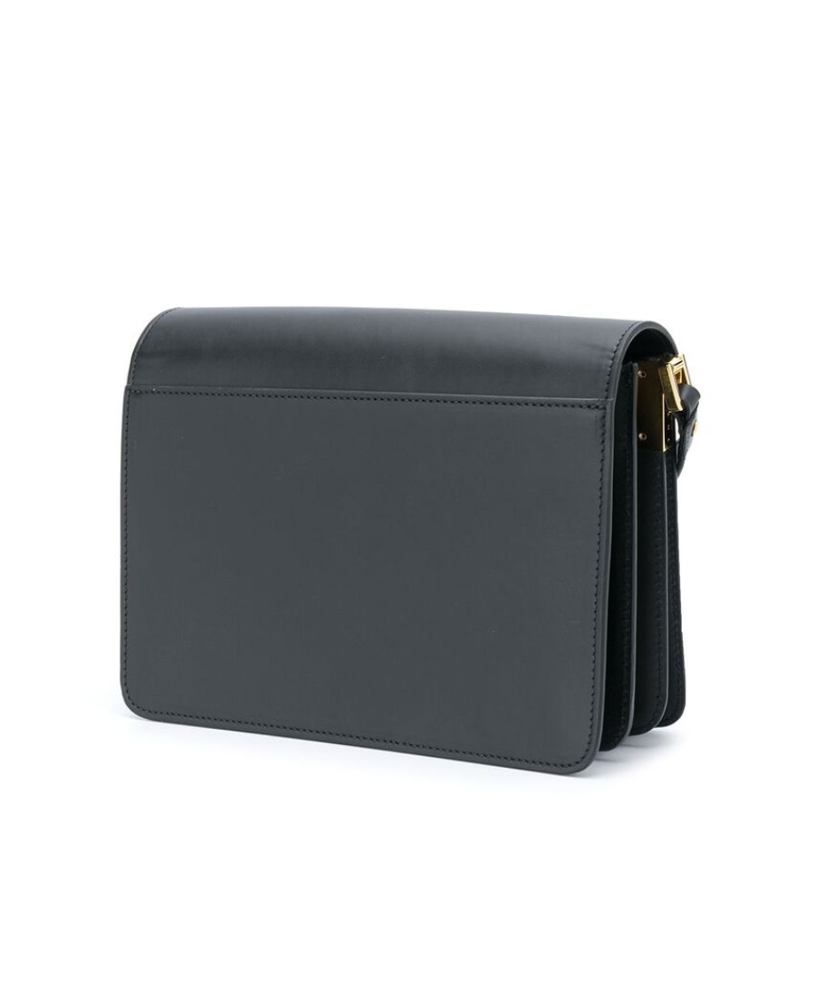 Marni Trunk Shoulder Bag In Black
