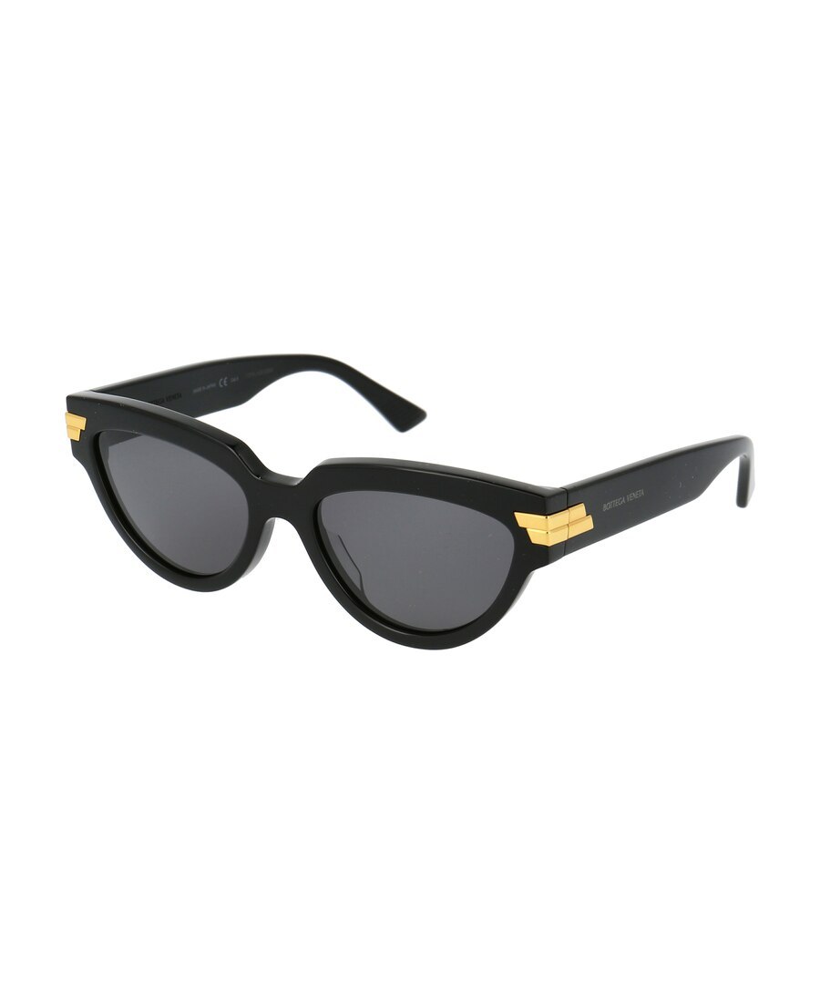 Bottega Veneta Cat Eye-frame Sunglasses In Gray