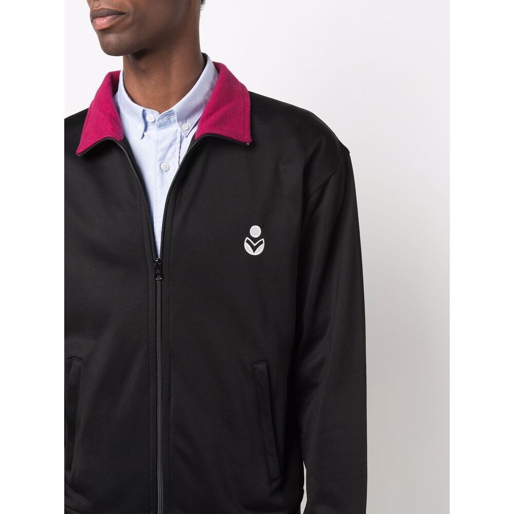 Isabel Marant Zip-up Track Jacket In Black