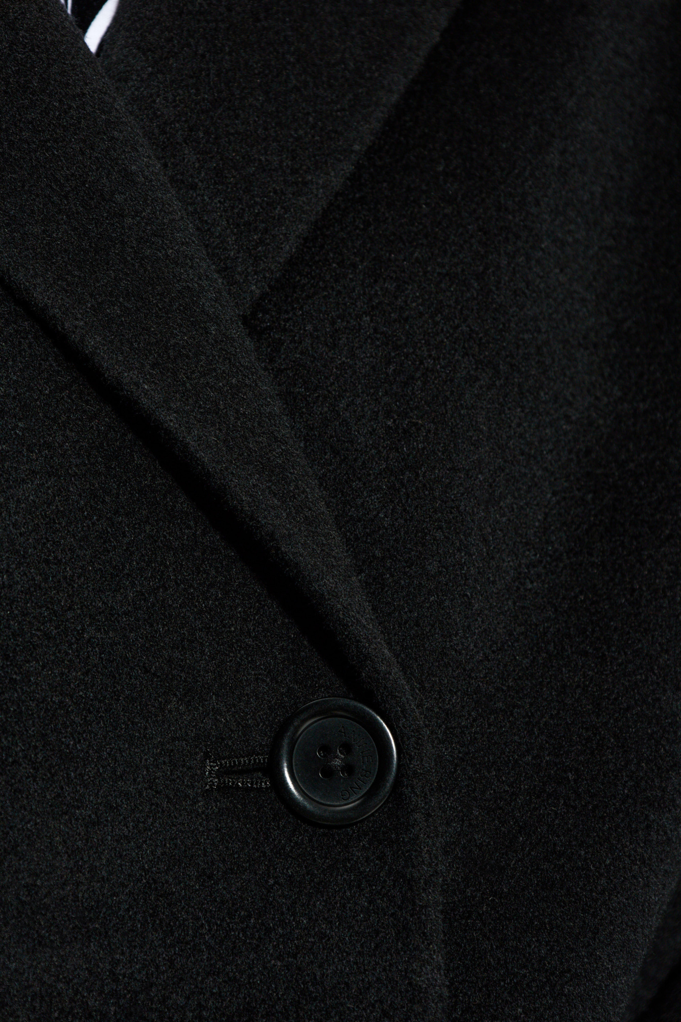 ANINE BING BELTED DOUBLE-BREASTED COAT