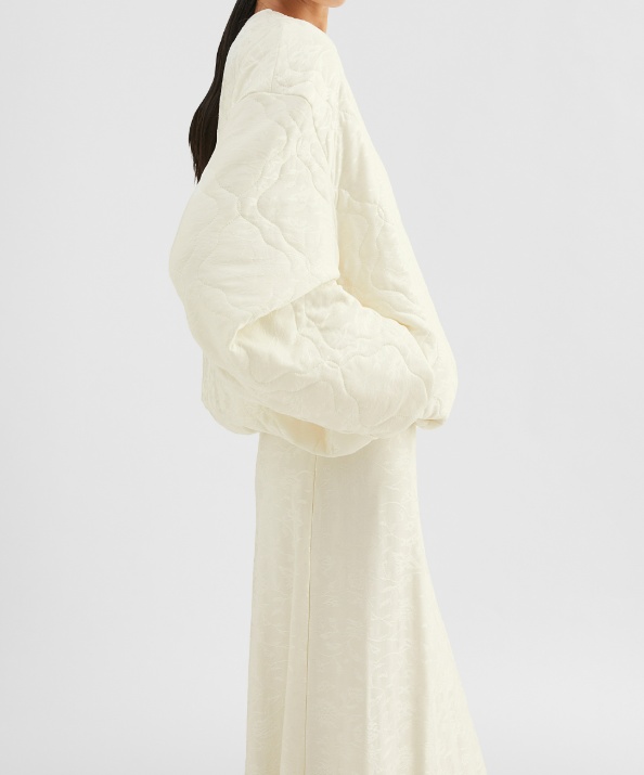 Jil Sander Jacquard Bomber Jacket