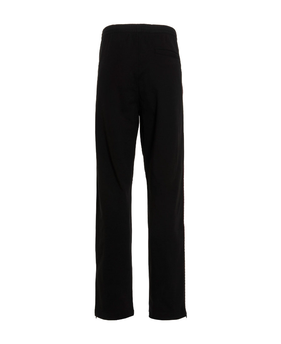 Dsquared2 Logo-print Cotton Track Pants In Black