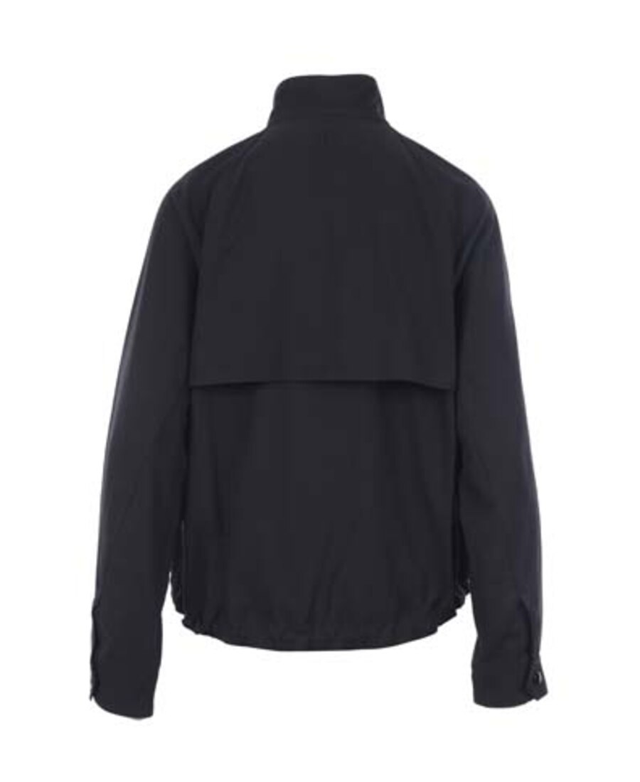 Kenzo Cropped Tiger Patch Jacket In Black