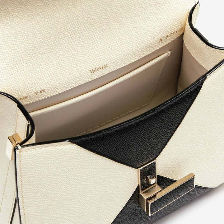 Valextra Mini Shoulder Bag In White