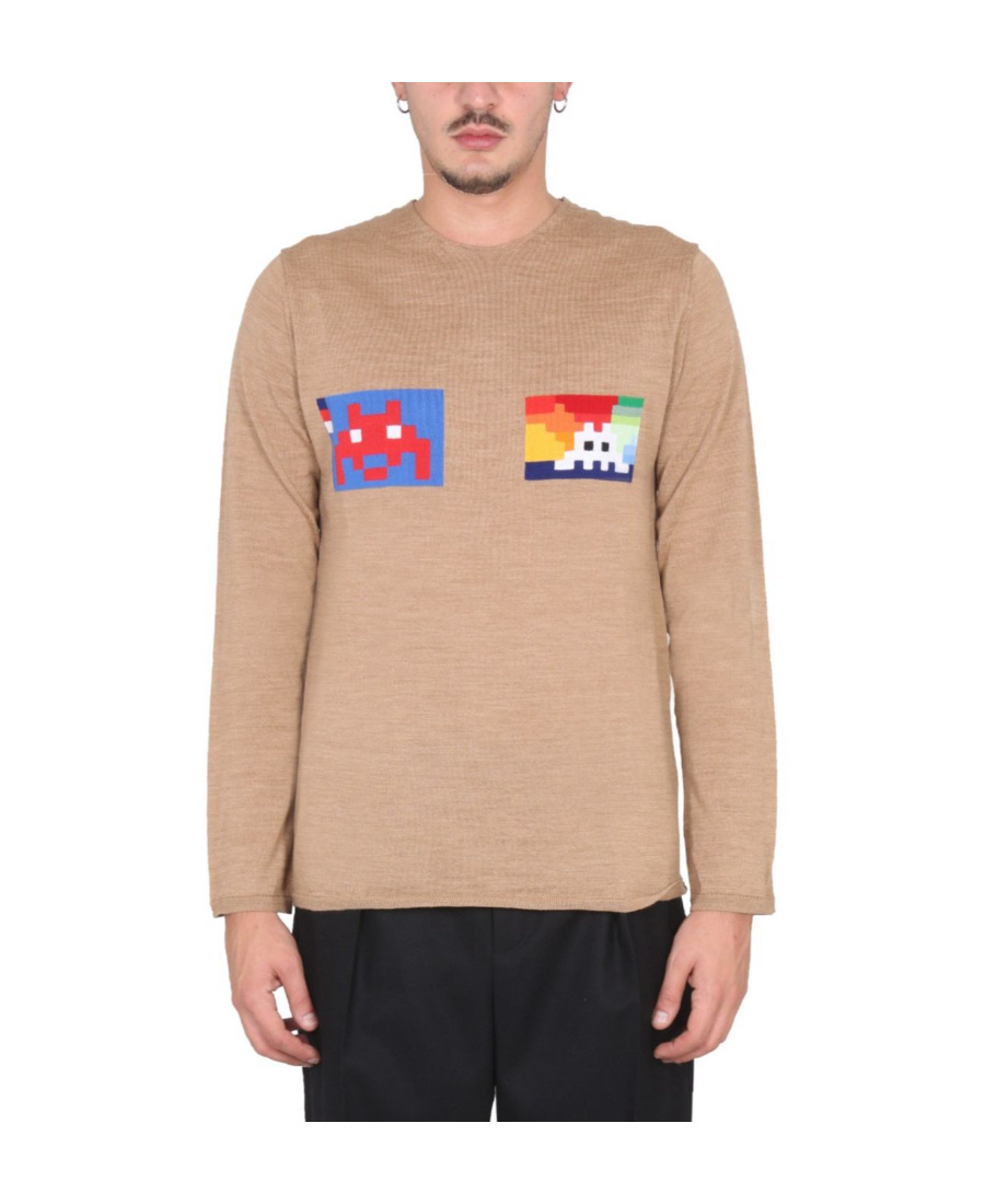 COMME DES GARÇONS LOGO SWEATER