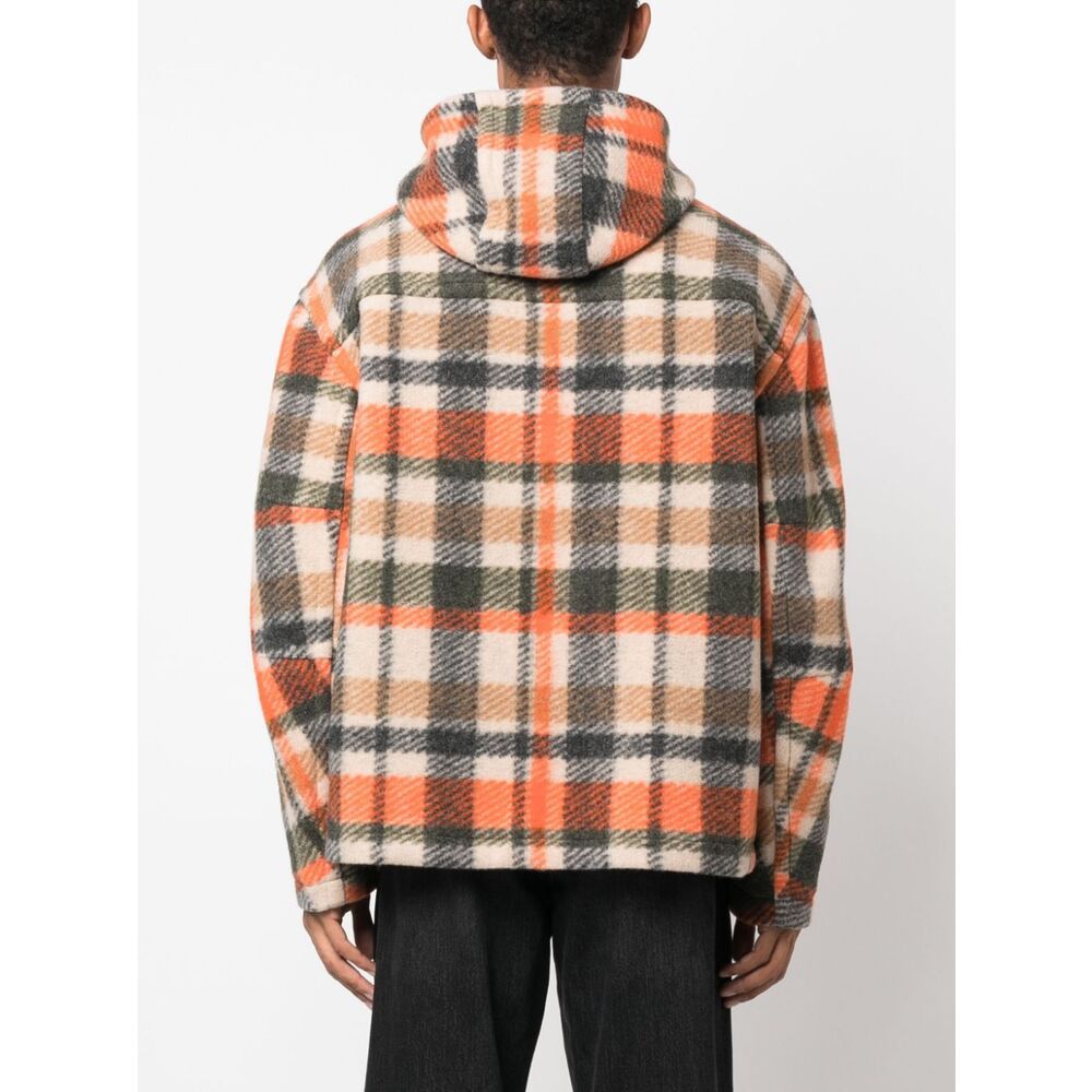 Isabel Marant Kurt Plaid Check-pattern Jacket In Multicolor