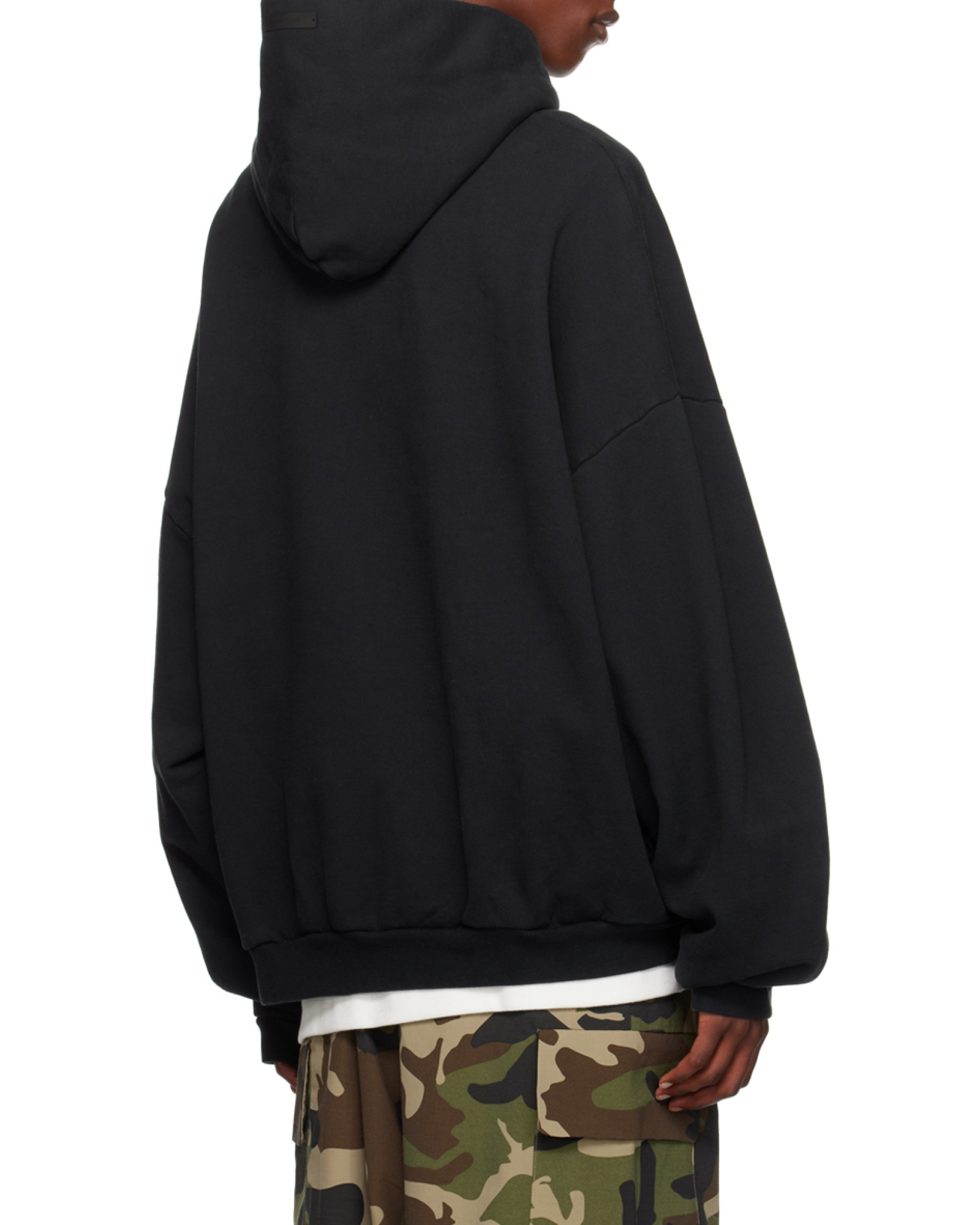 Essentials Slogan-print Hoodie