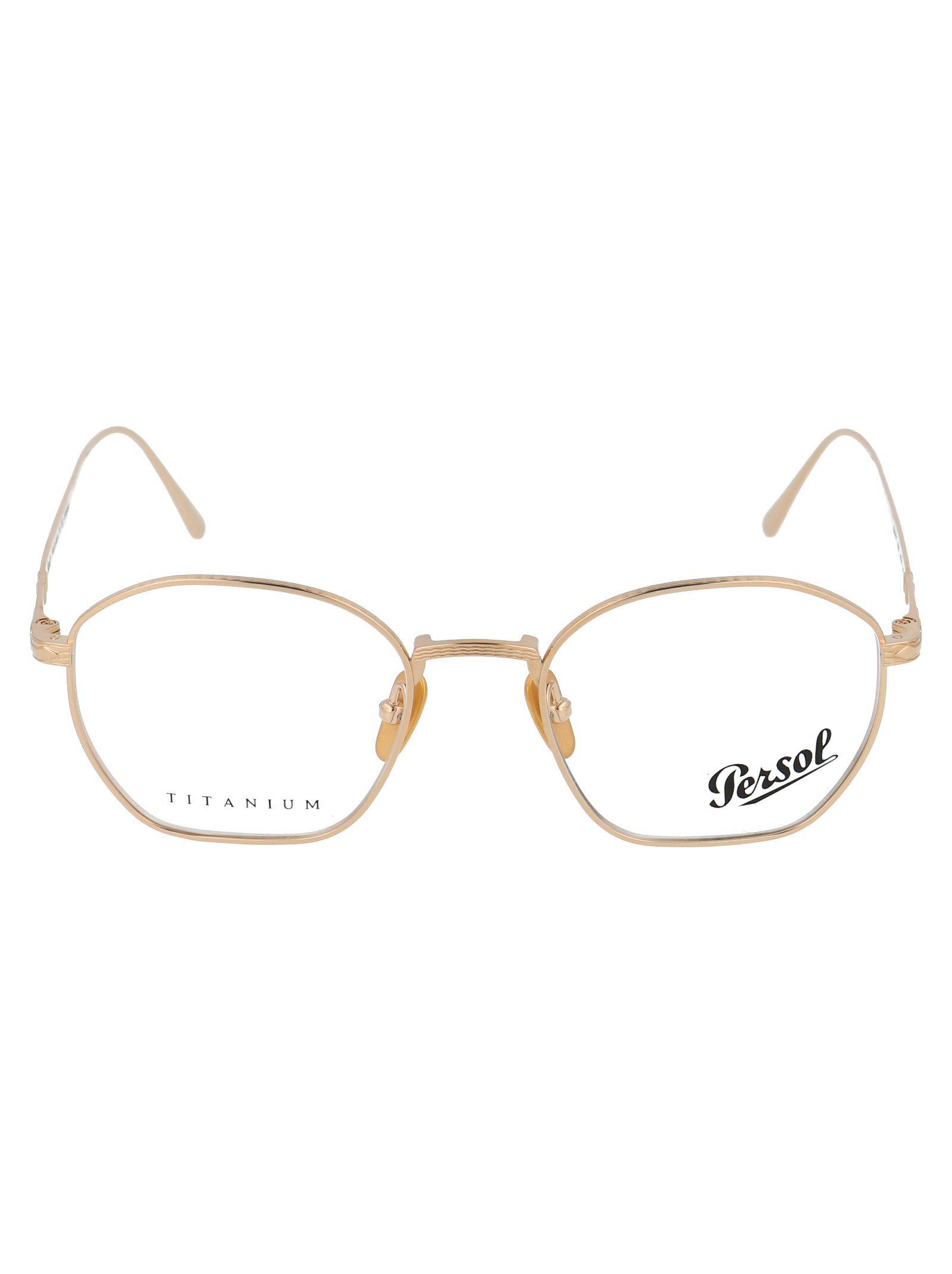 Persol Logo Flat Mirror In White