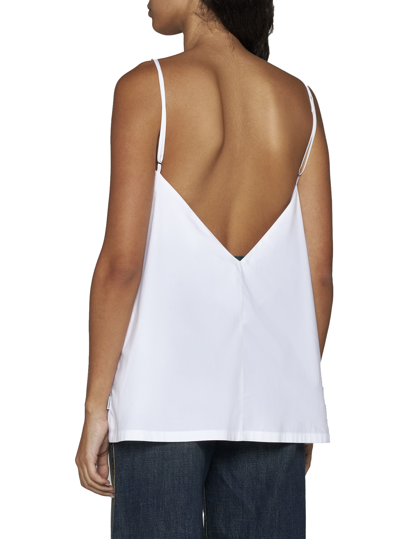 Mm6 Maison Margiela Top In White