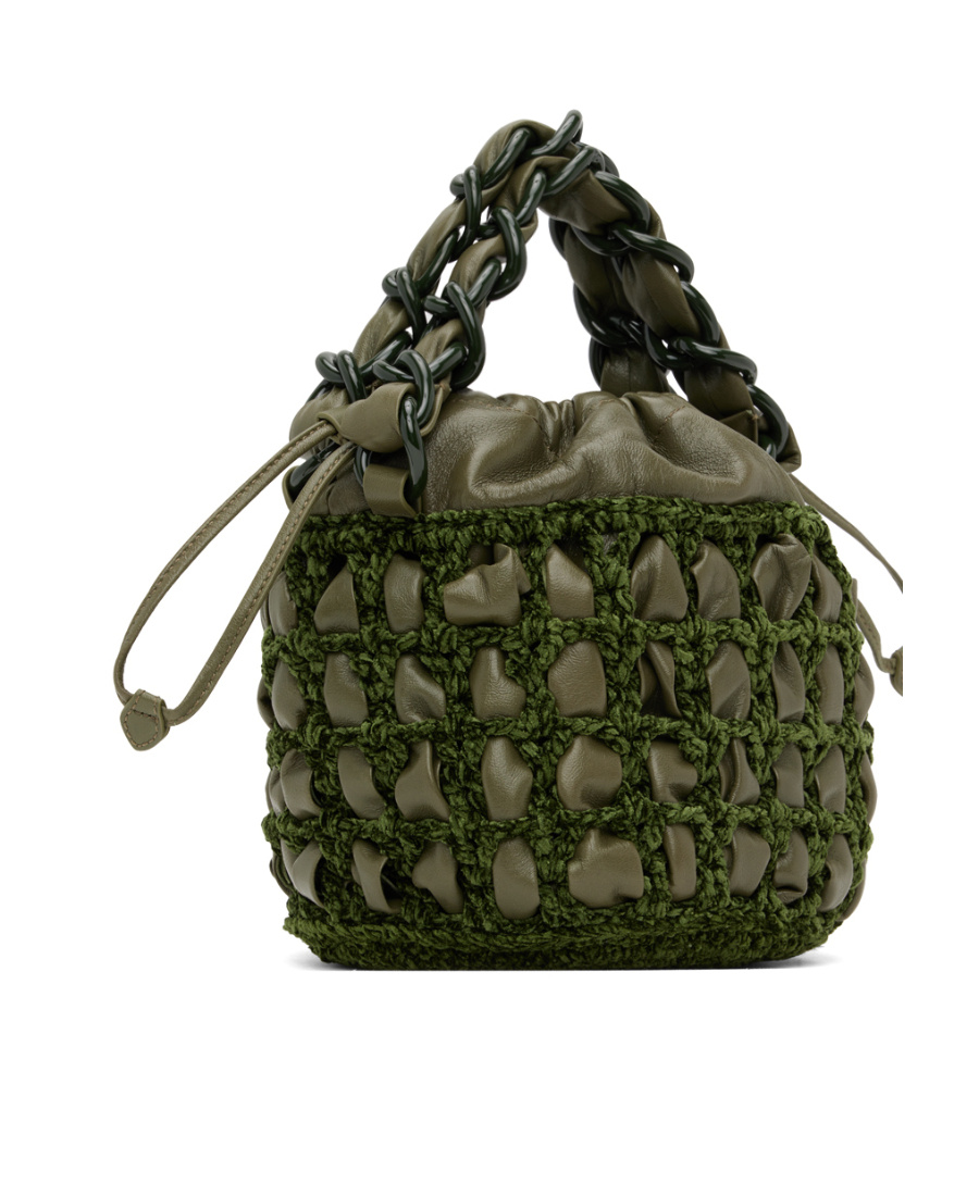 By Far Logo Handbag In Black
