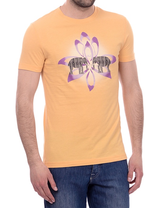 ARMANI JEANS LOGO DETAILS T-SHIRT