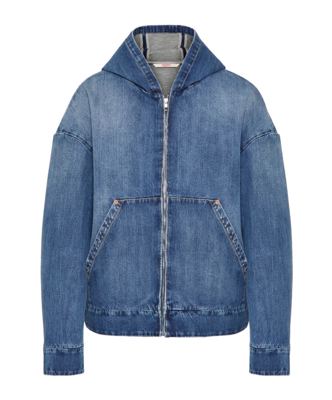 Valentino Garavani Denim Jacket In Blue