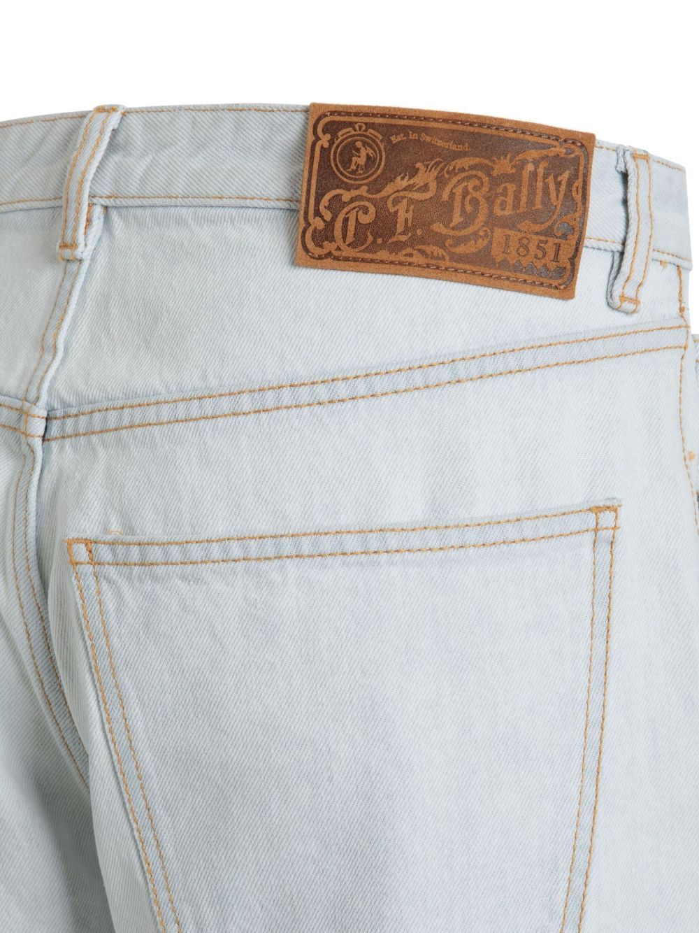 Bally Belt-loop Jeans In White