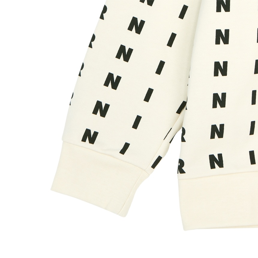 Marni Long-sleeved Sweater In White