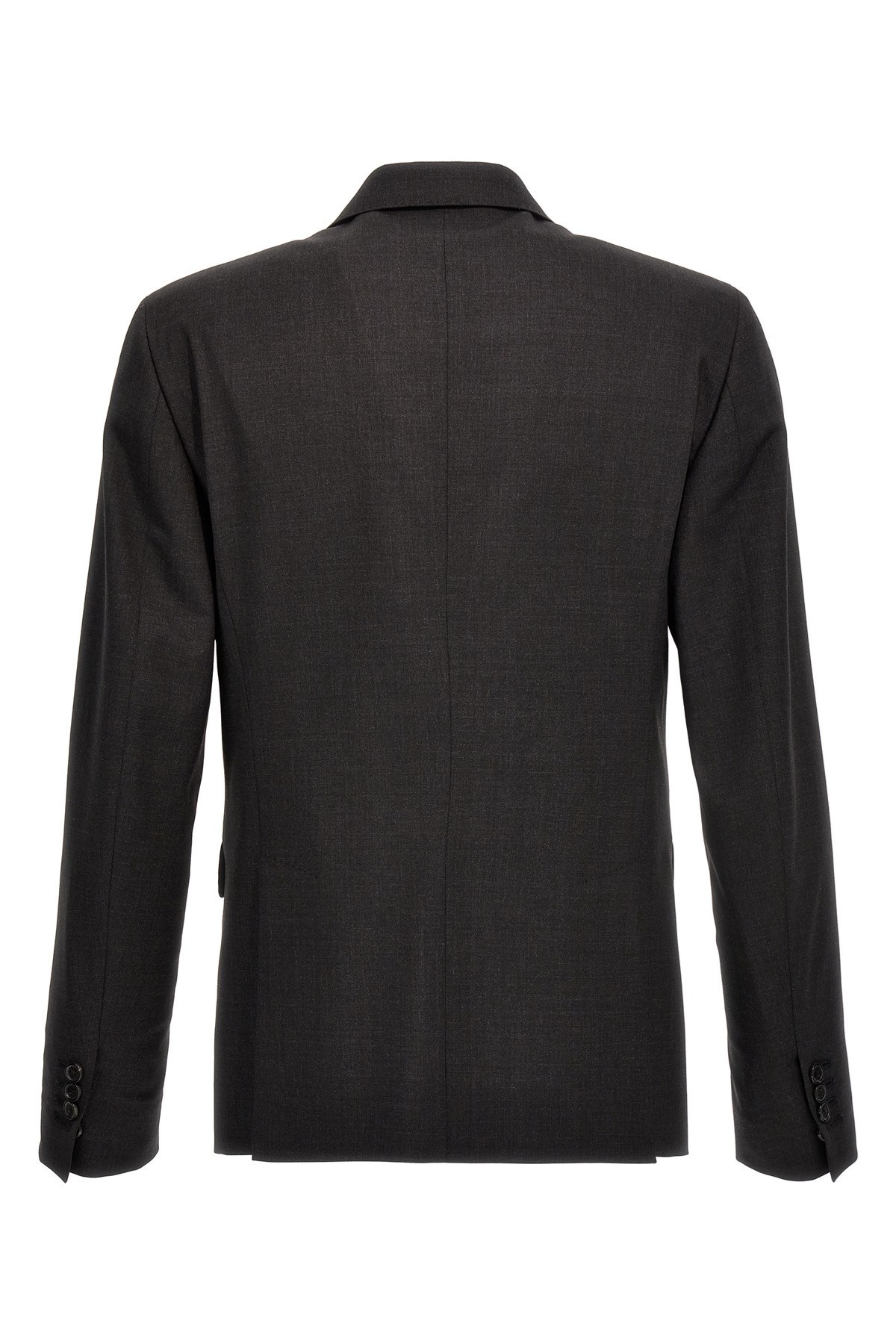 Dsquared2 Tailored Wool Suit Set Pockets In Black