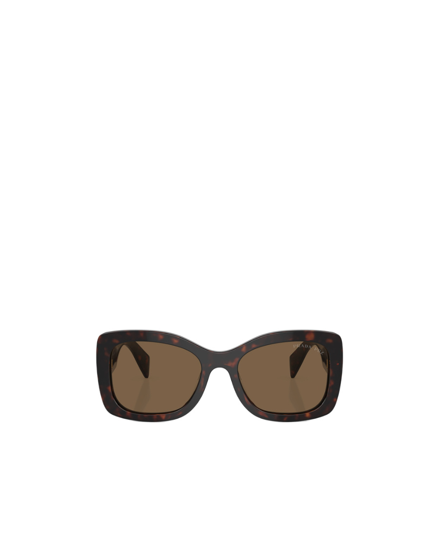 Prada Eyewear Square Frame Sunglasses In Brown