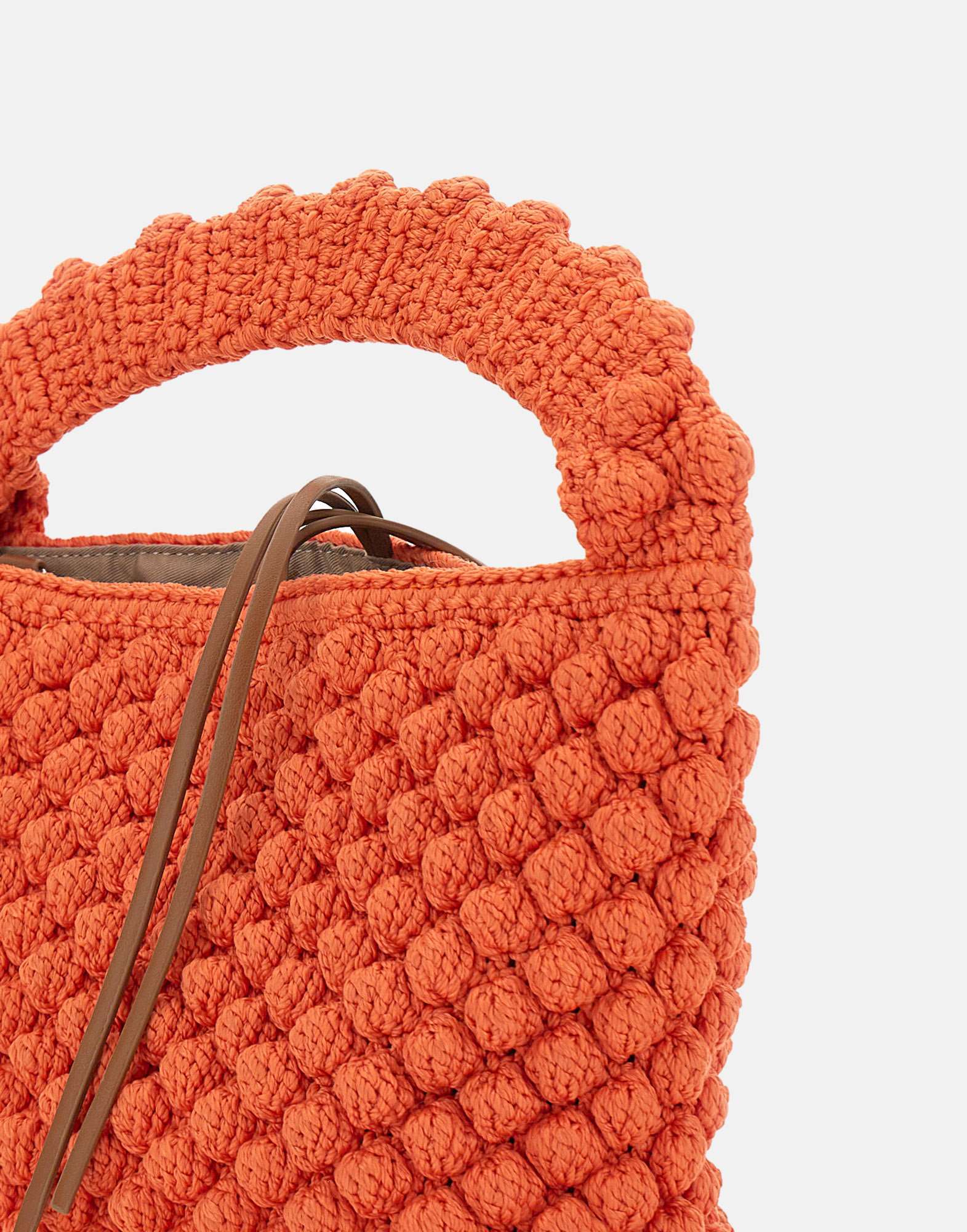 Gianni Chiarini Knitted Tote Bag In Red