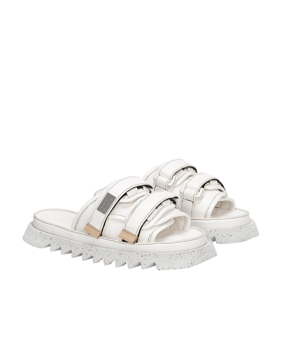 Marsèll White Suicoke Edition Moto Sandals In White