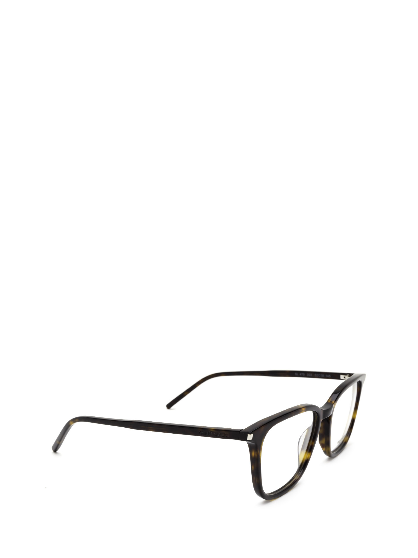 Saint Laurent Tortoise Shell Glasses In Black