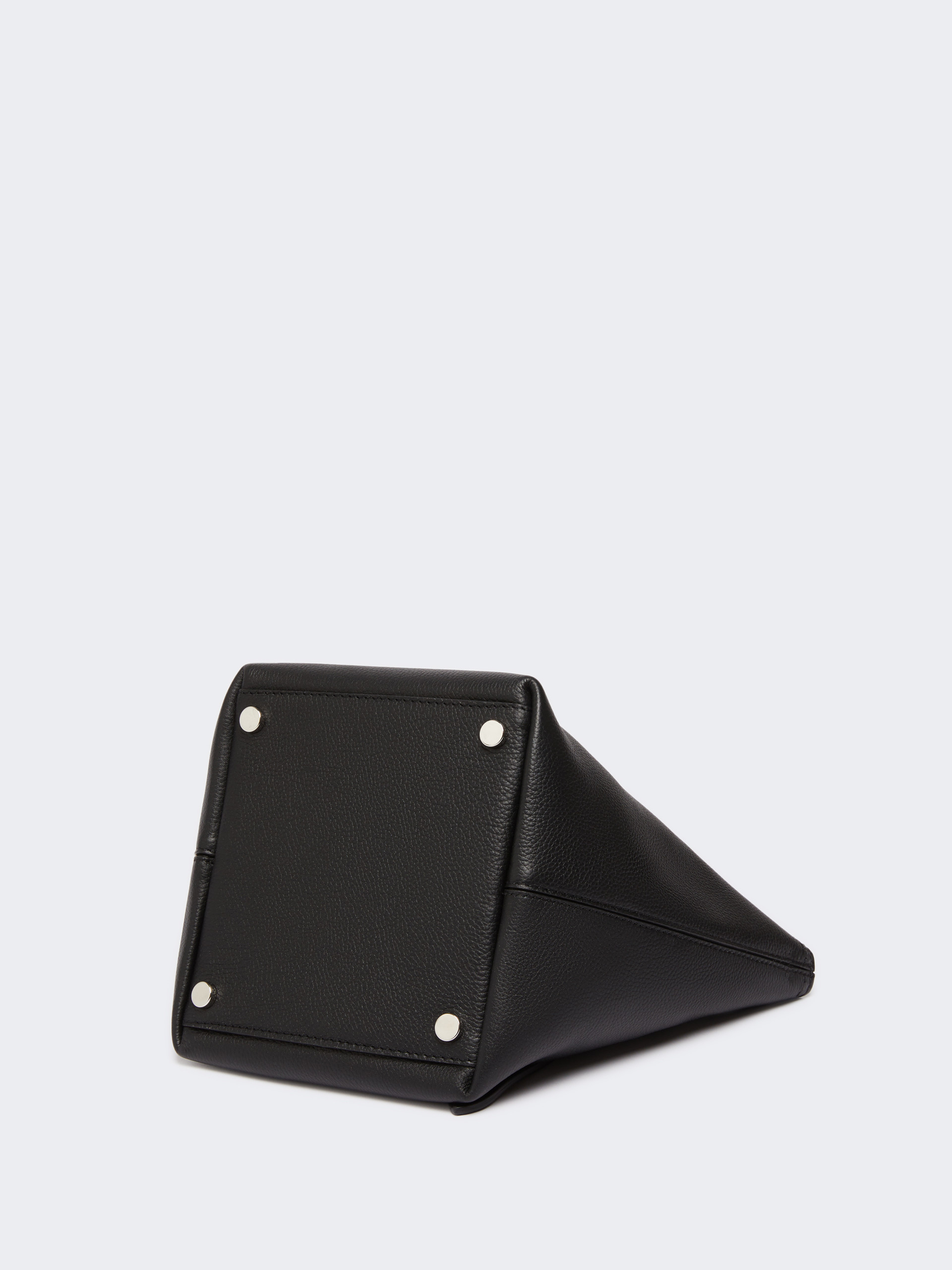 Max Mara Extra-small Leather Archetipo Bag In Black