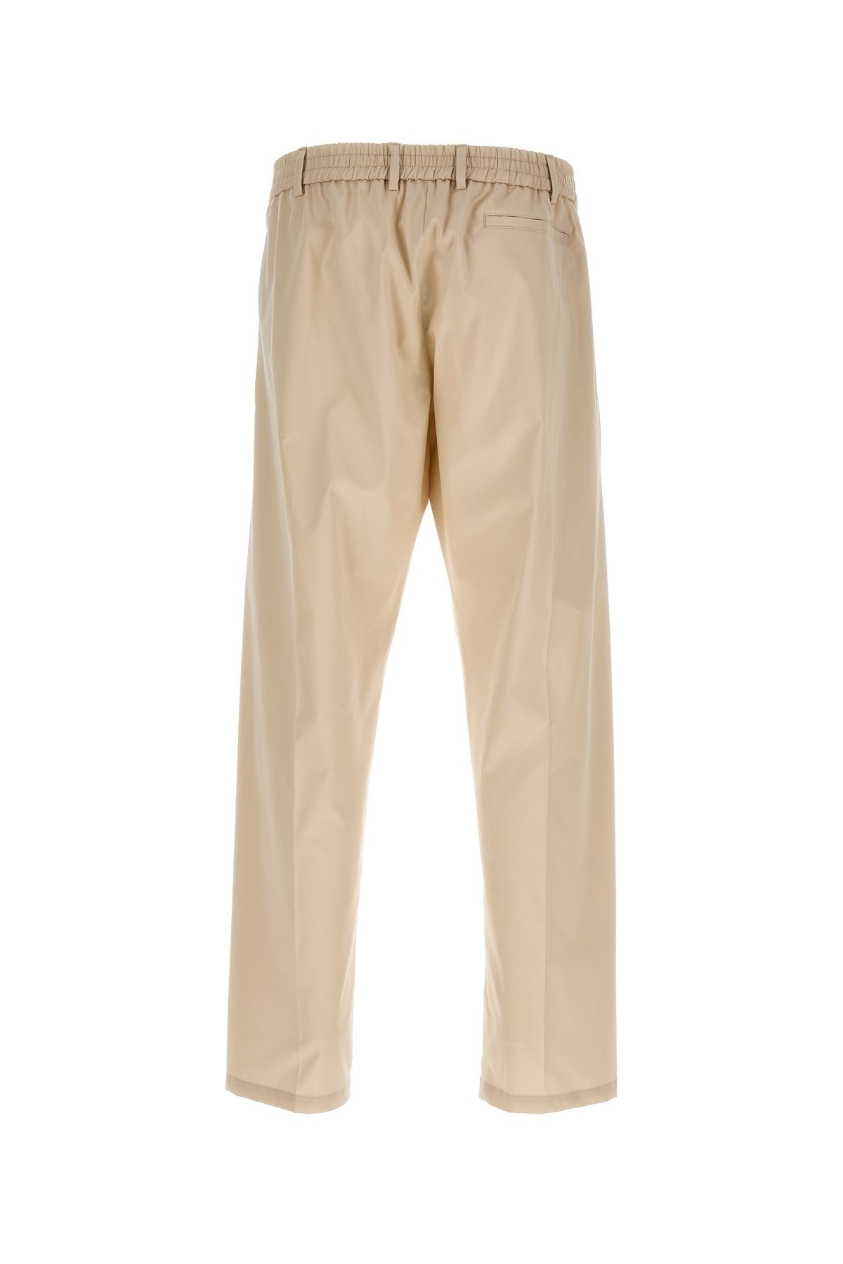 424 Trousers With Pleats At The Front In Nude