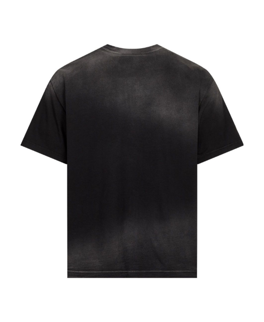 A-cold-wall* Gradient Logo-print T-shirt In Black