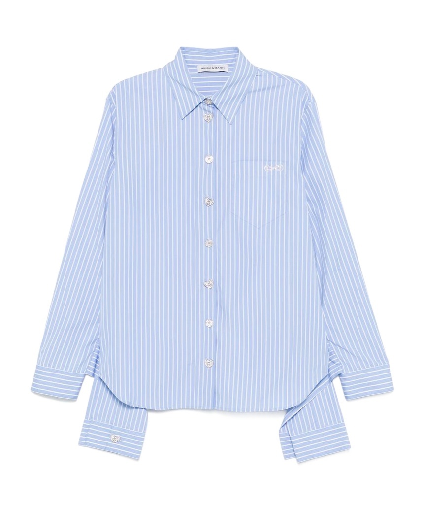 Machmach Long-sleeved Shirt In Blue