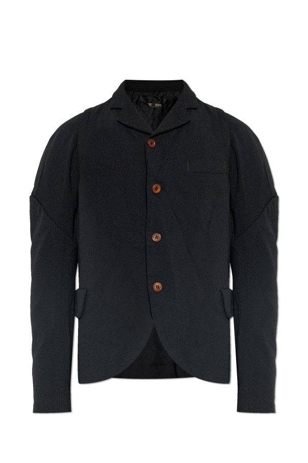 Comme Des Garçons Long-sleeved Casual Jacket In Multi