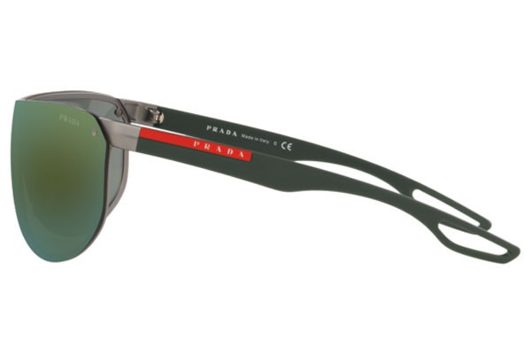 Prada Logo Sunglasses In Green
