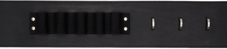 Rick Owens Black Porterville Cargo Belt In Black