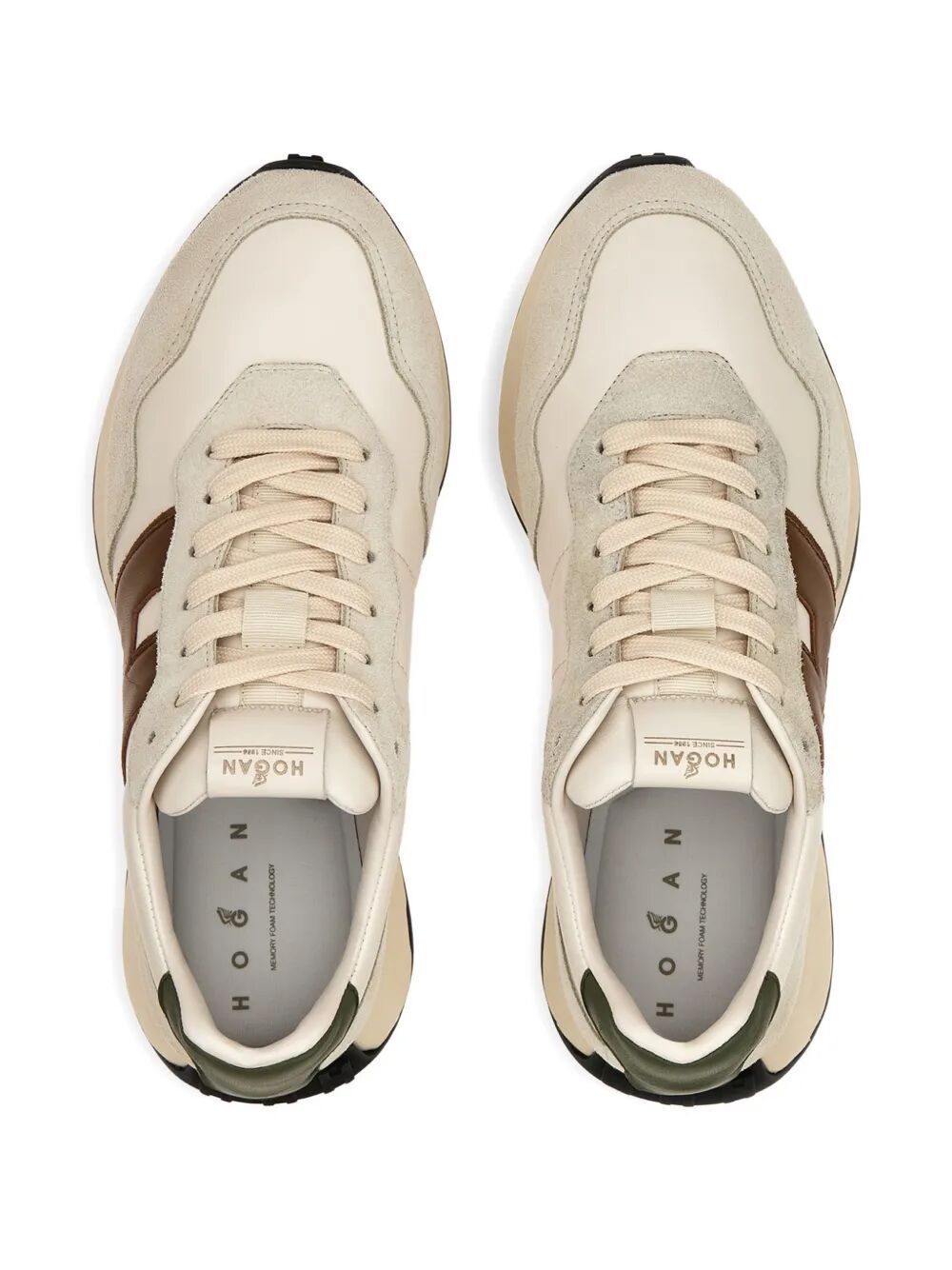 Hogan Logo-detail Sneakers In Gray